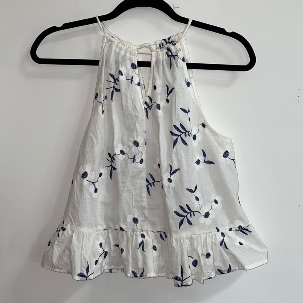 Floral tank top